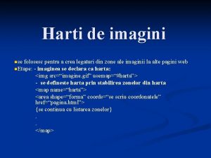 Harti de imagini nse folosesc pentru a crea