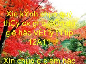 Xin knh cho qu thy c gio n