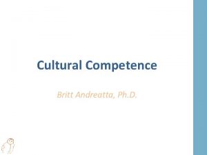 Cultural Competence Britt Andreatta Ph D Context Leaders