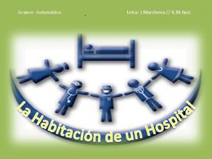 Avance Automtico Letra J Marchena R M Ruiz