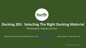 Decking 201 Selecting The Right Decking Material PROFESSIONAL