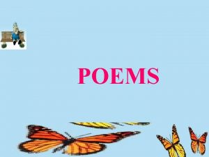 POEMS How many poets do you know Can