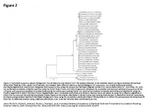 Figure 2 Nucleotide sequencebased phylogenetic tree of rotavirus