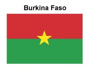 Burkina Faso Burkina Faso Population 15 730 977