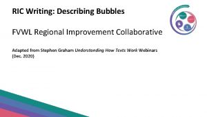 Stephen graham description bubble