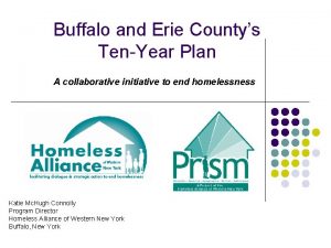 Buffalo and Erie Countys TenYear Plan A collaborative