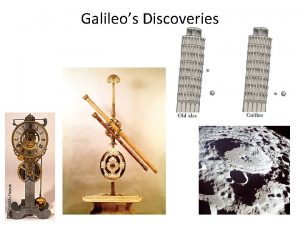 Galileos Discoveries Four Moons of Jupiter Using his