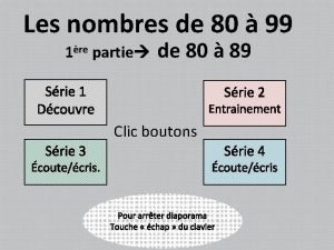 Les nombres de 80 99 1re partie de