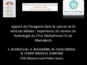 Apport de limagerie dans le cancer de la