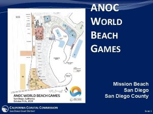 ANOC WORLD BEACH GAMES Mission Beach San Diego