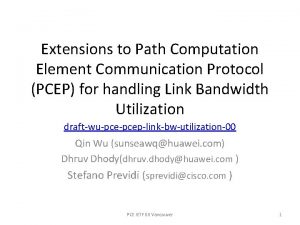Extensions to Path Computation Element Communication Protocol PCEP