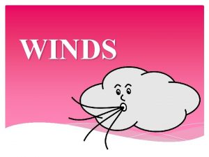 WINDS What is Wind A horizontal movement of