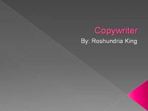 Copywriter By Roshundria King Copyright Infringement Definition The