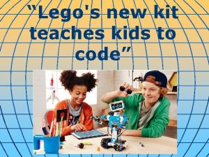 Legos new kit teaches kids to code Lego