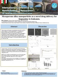 Mesoporous silica nanoparticles as a novel drug delivery