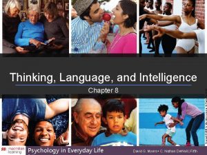 Thinking Language and Intelligence Psychology in Everyday Life