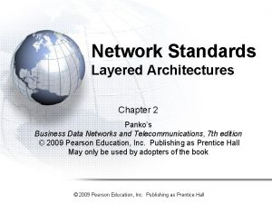 Network Standards Layered Architectures Chapter 2 Pankos Business
