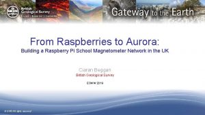 From Raspberries to Aurora Building a Raspberry Pi