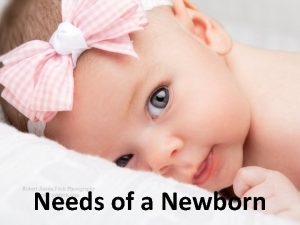 Needs of a Newborn Apgar Test The Apgar