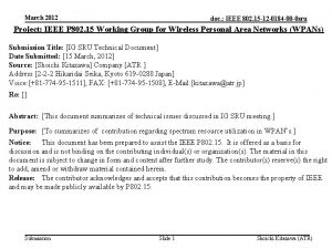 March 2012 doc IEEE 802 15 12 0184