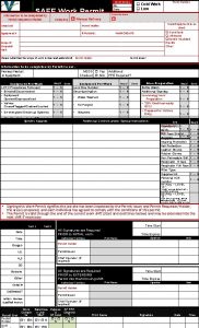 Permit Review By Date SAFE Work Permit Information