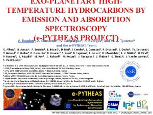 EXOPLANETARY HIGHTEMPERATURE HYDROCARBONS BY EMISSION AND ABSORPTION SPECTROSCOPY