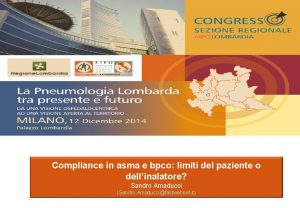 Compliance in asma e bpco limiti del paziente