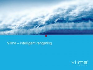 Viima intelligent rengring Om De Forenede Dampvaskerier AS