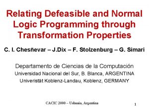 Relating Defeasible and Normal Logic Programming through Transformation
