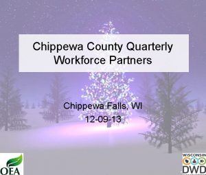 Chippewa County Quarterly Workforce Partners Chippewa Falls WI