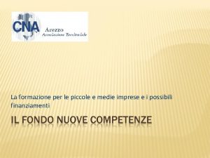 La formazione per le piccole e medie imprese