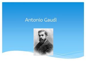 Antonio Gaudi La Sagrada Familia Construction starting from