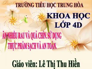 Phiu giao vic 1 Su tm rau qu