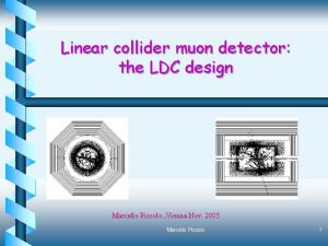 Linear collider muon detector the LDC design Marcello