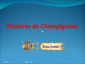 Histoires de Champignons 152022 Riquet 77570 1 Histoires