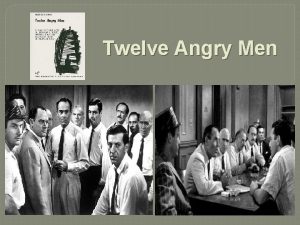 Twelve Angry Men What is Reasonable Doubt In