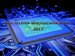 Sta Technik Mechatronik Berlin 2017 Firma zajmuje si