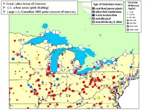 Great Lakes Areas of Concern U S urban