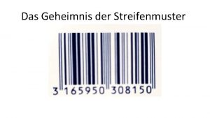 Das Geheimnis der Streifenmuster Sonderzahl Linke Seite 6