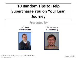10 Random Tips to Help Supercharge You on