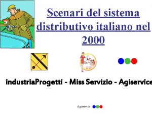 Scenari del sistema distributivo italiano nel 2000 industria