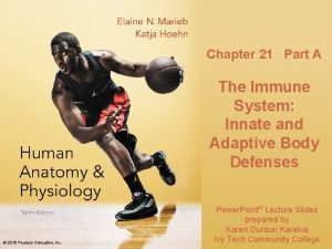 Chapter 21 Part A The Immune System Innate