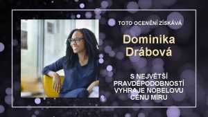 TOTO OCENN ZSKV Dominika Drbov S NEJVT PRAVDPODOBNOST