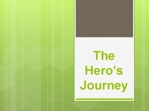 The Heros Journey The Ordinary World The hero