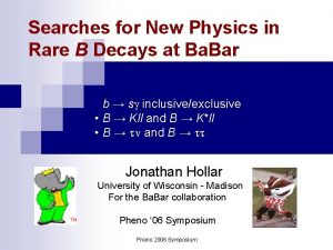 Searches for New Physics in Rare B Decays