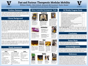 Fast and Furious Therapeutic Modular Mobility William Holder