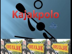 Kajakpolo Een combinatie van sporten waterpolo rugby in