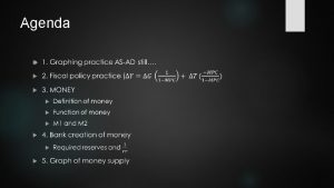 Agenda ASAD Graphing Use the graphing practice sheets