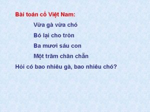 Bi ton c Vit Nam Va g va