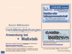 basicmodule Gernot Mhlbacher Verhltnisgleichungen Anwendung bei Mastab 1